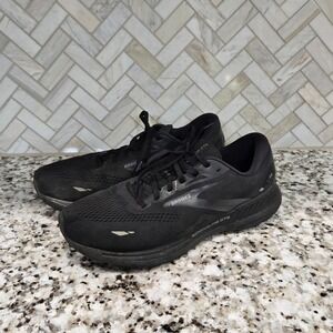 Brooks Adrenaline GTS 23 Men Black Running Shoes Sneakers Sz 10.5 EE No Insoles